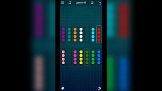 Ball Sort Puzzle Level 197 Solved