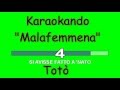 Karaoke Italiano - Malafemmena - Antonio de Curtis ( TOTO' ) Testo