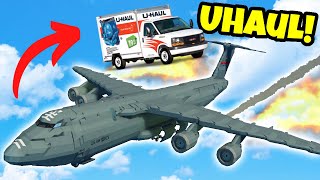 Massive C-5 Vehicle Transport Mission GONE WRONG In Stormworks!