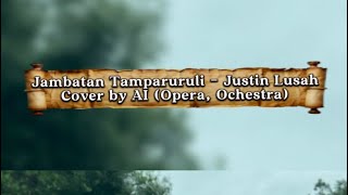 Jambatan Tdanaruli  Justin Lusah Cover By Ai opera Ochestra