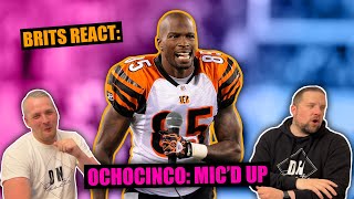 HILARIOUS! British Reactions to Chad “Ochocinco” Johnson Mic’d Up!