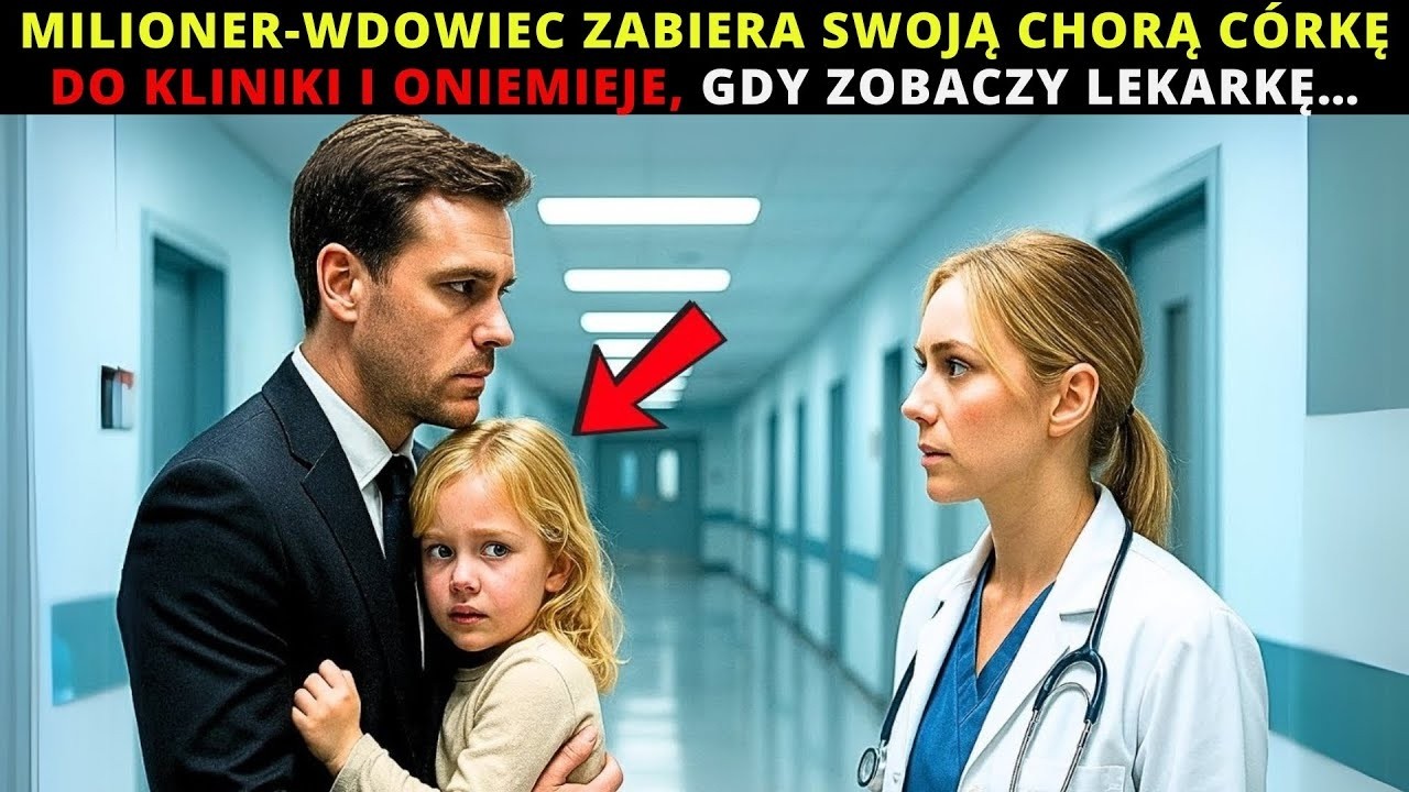 Milioner wdowiec zabiera swoją chorą córkę do kliniki i oniemieje, gdy zobaczy lekarkę…