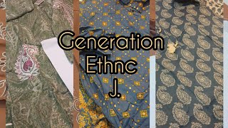 Ethnic, J. Generation Outclass Articles || Branded ladies Stiched Dresses || Ready to wear Dresses 
