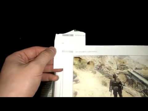 Брак артбука "Мир игры Metal Gear Solid V"