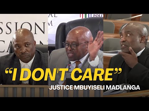 “I Don't Care About Others" Justice Madlanga Shuts Down Warrant Mpangase | "Asinandaba Nalokho"