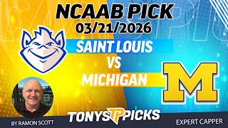 Saint Louis vs. Michigan NCAAB Betting Odds & Picks, 3/21/26 | Night Moves Show