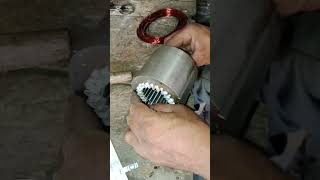 1 HP 2800 RPM pump winding Mirza Islam electric motor winding Daska