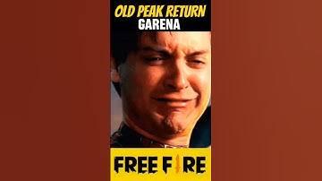 OLD PEAK RETURN GARENA 😱 - para SAMSUNG,A3,A5,A6,A7,J2,J5,J7,S5,S6,S7,S9,A10,A20,A30,A50,A70 #shorts