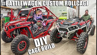 Bye Bye Stock Cage! DIY Custom RZR Rollcage Fabrication - How to make your SXS/UTV build look wild!