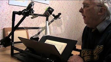 The Easy Book Scanner - an Introduction   to this 1000 pages per hour scanner