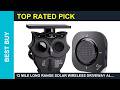 12 Mile Long Range Solar Wireless Driveway Alarm Smart Outdoor Security Siren System Review