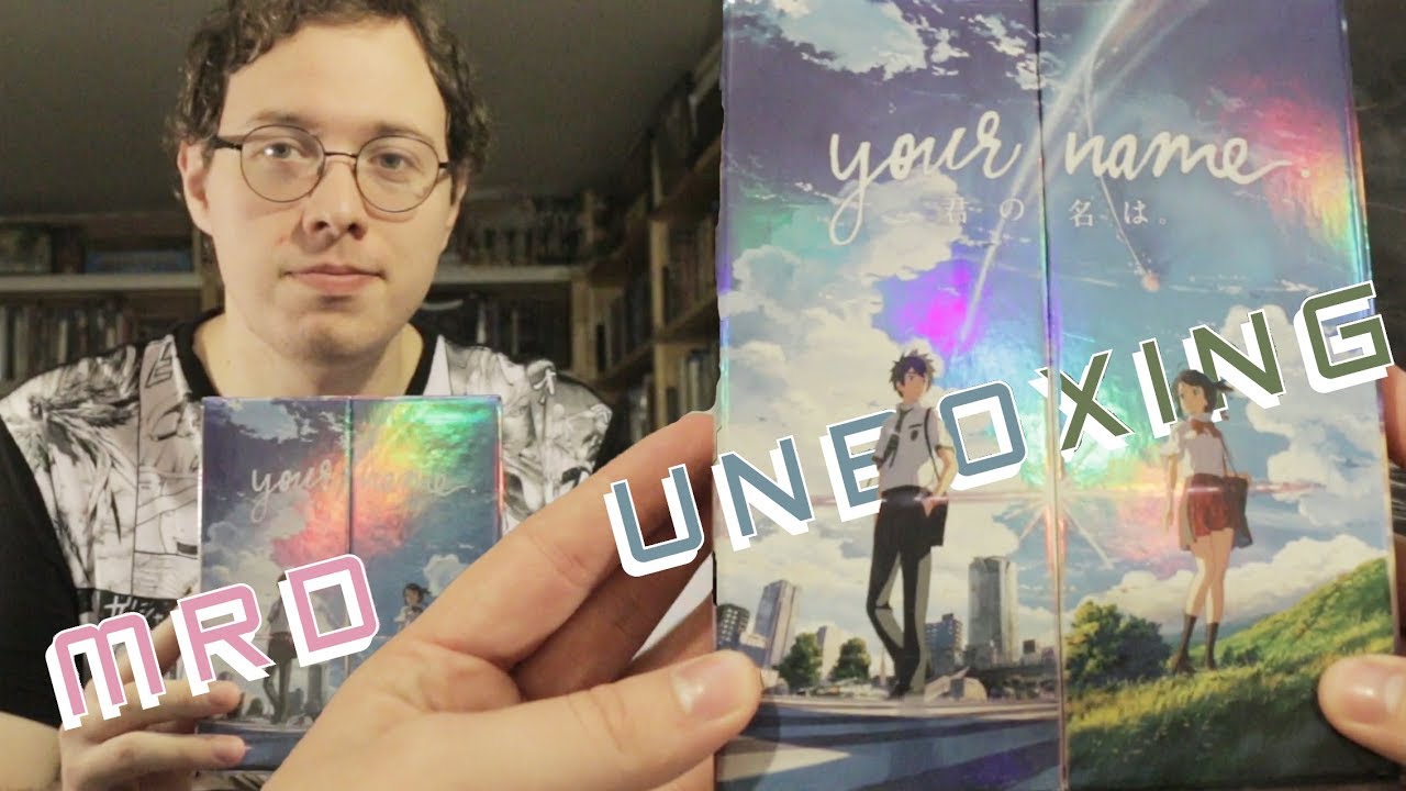 MRD Unboxing - Your Name Limited Edition Blu-ray + DVD + CDs (Kimi no Na Wa)