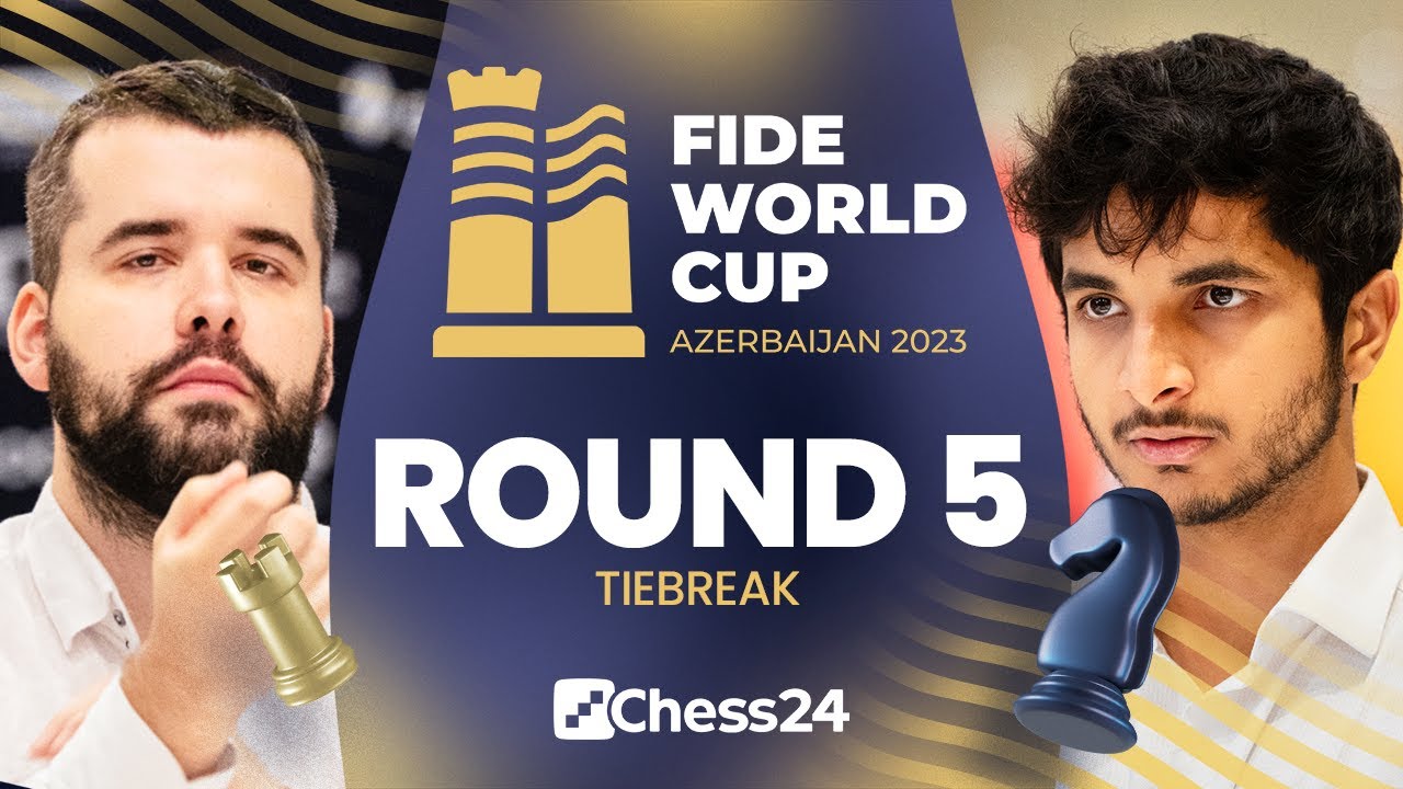 Pragg reaches the quarterfinals of World Cup - chess24 on Twitch