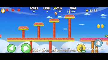 Super Matino - Adventure Game - Level 6 gameplay adventure action platform dash running game #games