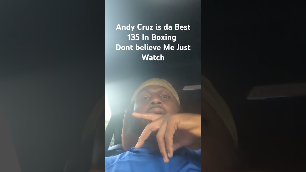 Andy Cruz is Da Best at 135 in Boxing. His FootWork alone along with Bozy Ennis Development 🔥🔥
