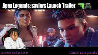 Apex Legends: Saviors Launch Trailer | reaction