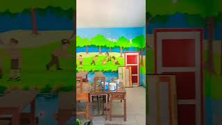 mural dinding untuk sekolah SD. #lukis dinding sekolah.