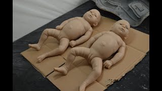 Mold for silicone reborn baby Resimi