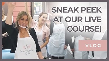 Sneak Peek At The LIVE Microblade & Shade Course With Beauty Angels Academy! [MICROBLADING]