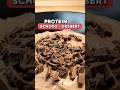 Schoko Protein Dessert // 45g Proteine #muskelaufbau #fitnessrezepte #shorts #proteindessert