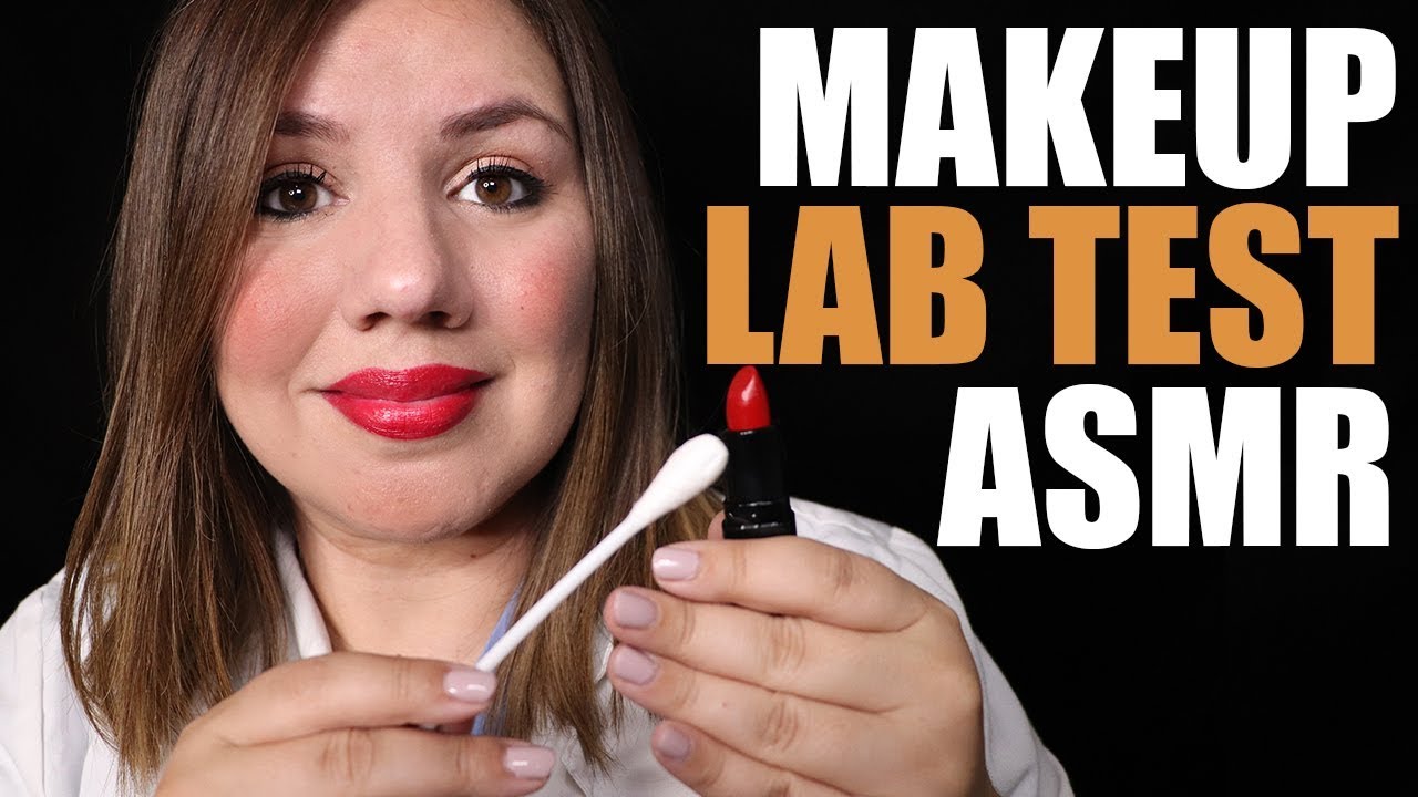 ASMR RolePlay Makeup 💄 Test Lab 💄 Relaxing & Soft Spoken to Sleep