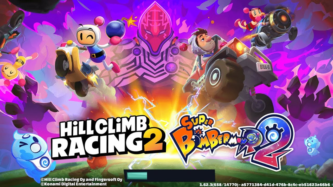 🤩🤩Hill Climb Racing 2 and super bomberman r 2