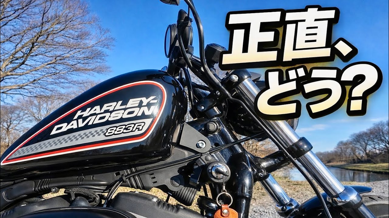 Xp 883 【XL883R】納車後に感じたリアルな第一印象 - YouTube
