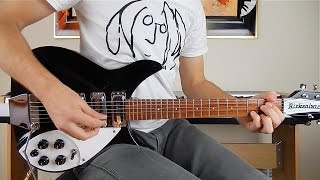 The Beatles - Tell Me Why - Guitar Cover - Rickenbacker chords