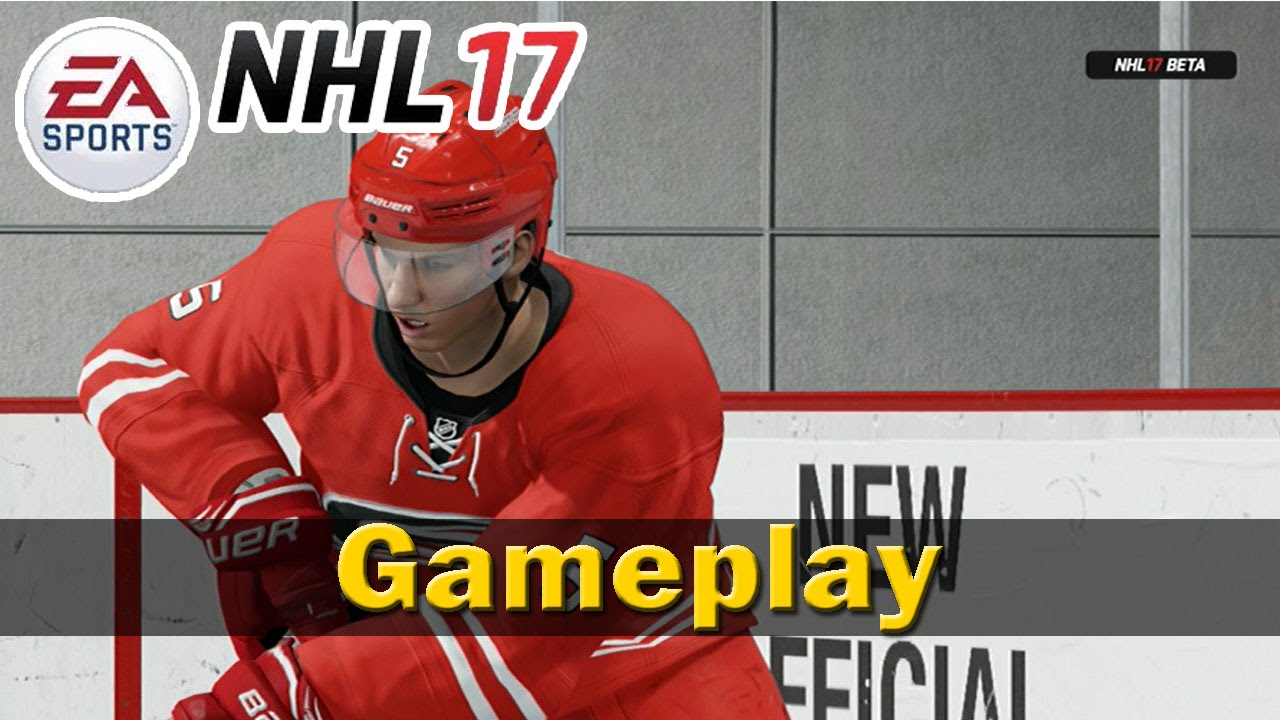 NHL 17 Beta Gameplay - BEST GOALIE IN THE GAME!!