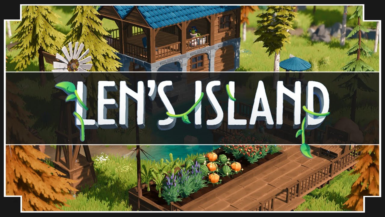 NOVO JOGO DE SOBREVIVÊNCIA NA ILHA - Len's Island 