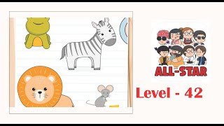 Brain test all star level 42 Tap on the biggest one