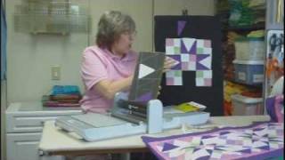 Accuquilt Go Cutter 3 Finished Triangle In A Square Tutorial