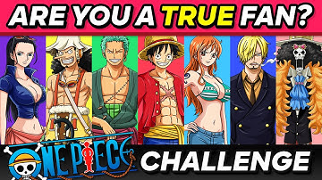 THE ULTIMATE One Piece QUIZ: Are You a True Fan? 👒🍖 Anime Game 🏴‍☠️
