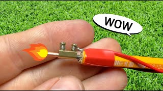 How to make USB soldering iron from a pencil #diy #inventions #recyclediy #repair