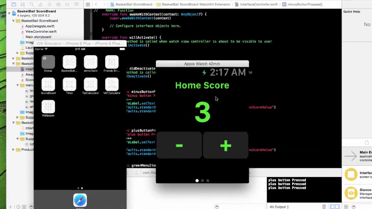 Learning WatchKit x30 NSUserDefault - YouTube