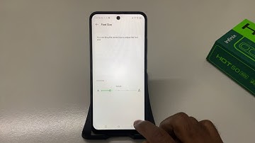 infinix hot 50 5G font size Kaise change Kare || How to Make Text Bigger or Smaller