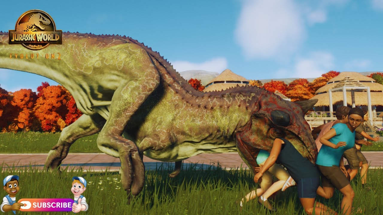 DINOSAUR PARK - JURASSIC WORLD EVOLUTION 2- JURASSIC PARK - YouTube