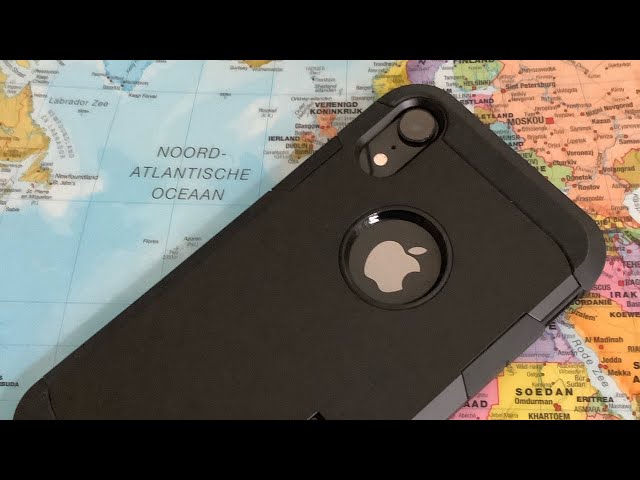 Spigen Tough Armor Case Black For iPhone XR (Unboxing)