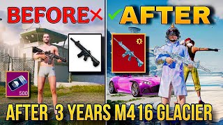 New premium crate opening pubg mobile ⏰ 3 Years Waiting... 800 Classic Crates for M416 Glacier 🌟❄️ screenshot 5