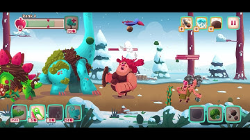 Ice Bomb in Dino Bash!