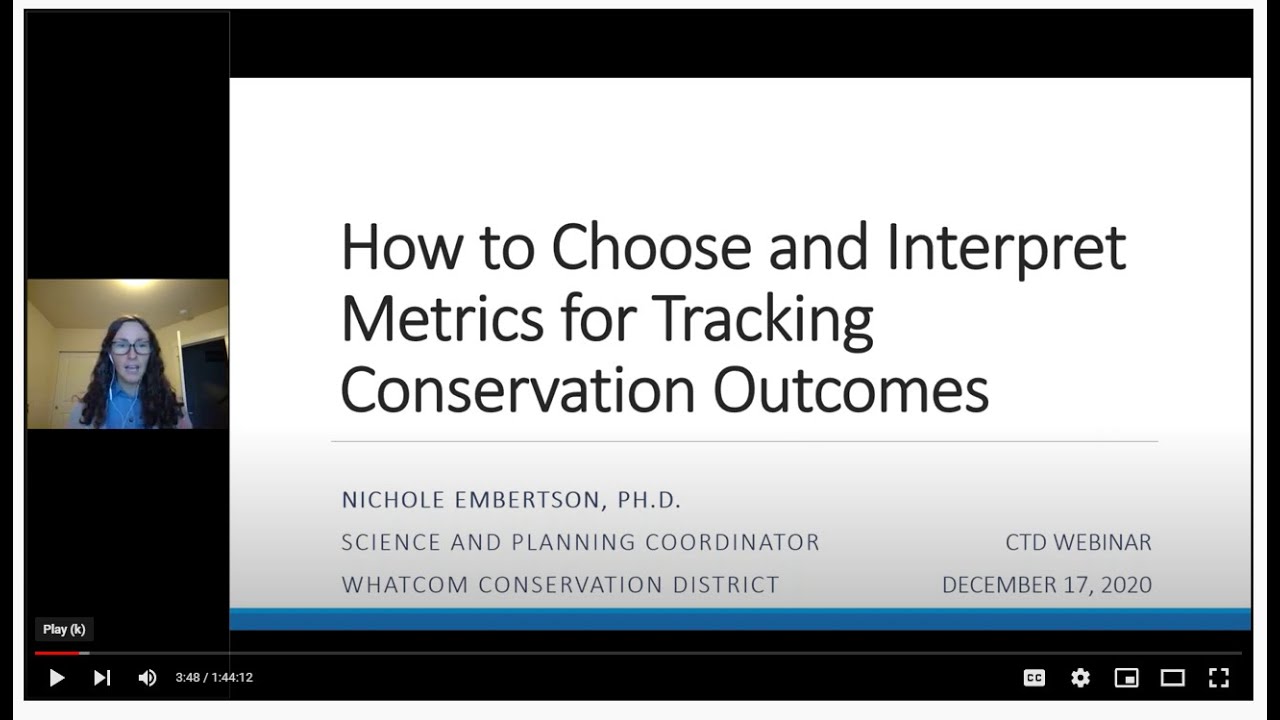 How to Choose and Interpret Metrics for Tracking Conservation Outcomes