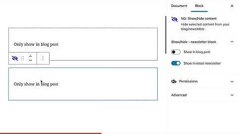 How to hide content on your blog but show it in your email - Newsletter Glue (WordPress plugin)