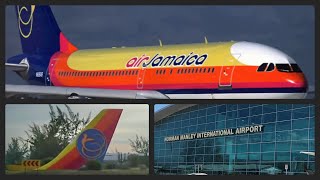 Aircraft tail removed at kingston airport in Jamaica!!
