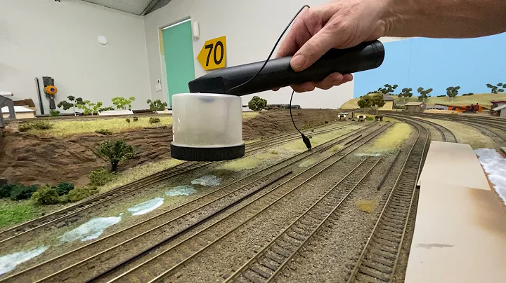 Adding Static Grass to Kingsview Model Railway