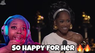 WELL DESERVED!! MUNI LONG Wins BEST R&B PERFORMANCE | 2025 GRAMMYs REACTION!!