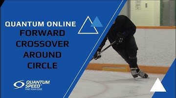 Crossover Around Circle | Foundational Skating Skills for Hockey and Ringette | Quantum Speed