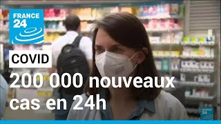 France : 200 000 cas de Covid en 24h, une nouvelle vague prévue pour fin juillet • FRANCE 24