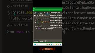 Master console.log() in JS Like a Pro in 30 Seconds! #webdevelopment #codingshorts #techshorts