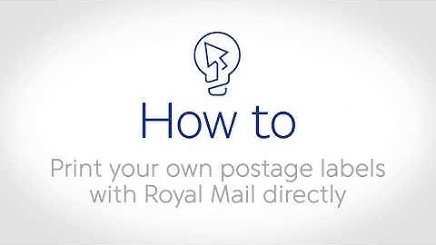 How to print your own postage labels with Royal Mail and PayPal