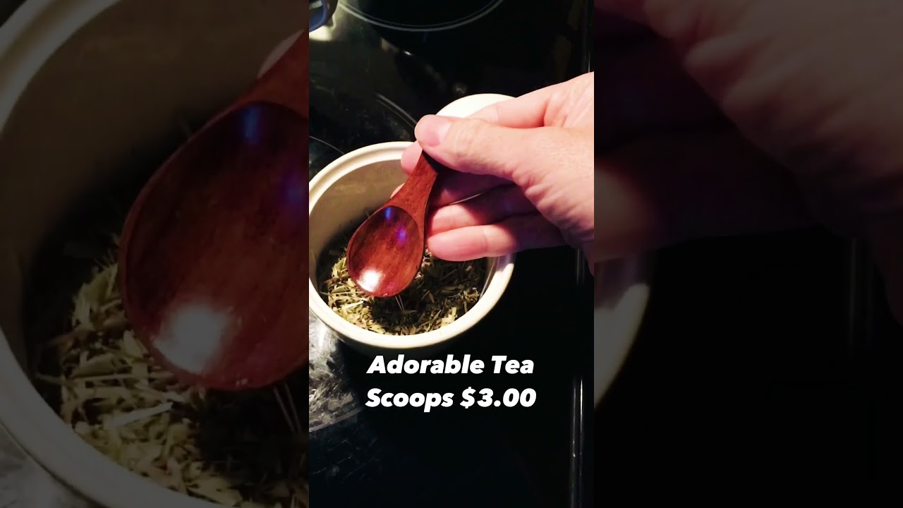 Tea Scoops Added to the Shop! Etsy: WholeHeartedApotheca 